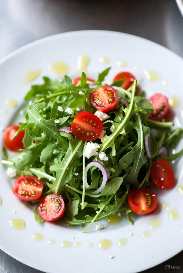 Ensalada de Rúcula y Tomate Cherry